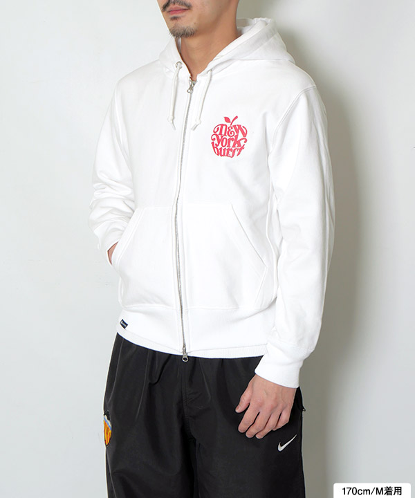APPLE ZIP HOODIE
