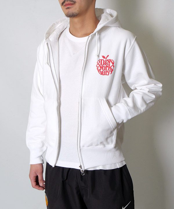 APPLE ZIP HOODIE