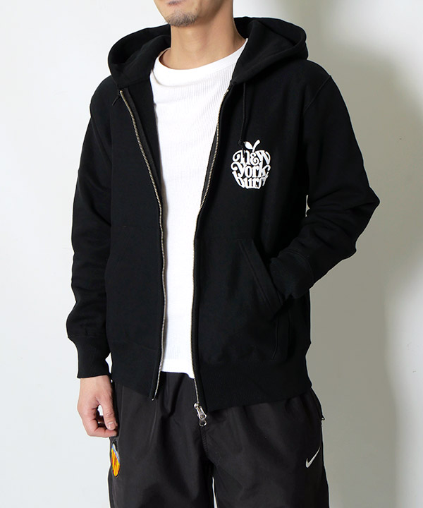 APPLE ZIP HOODIE