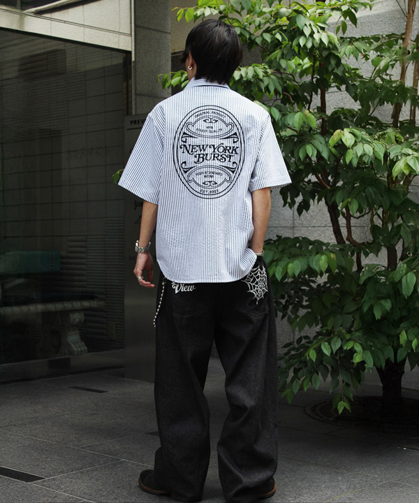 OVAL STRIPE S/S SHIRT
