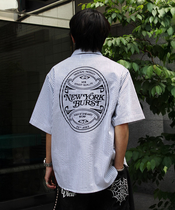 OVAL STRIPE S/S SHIRT