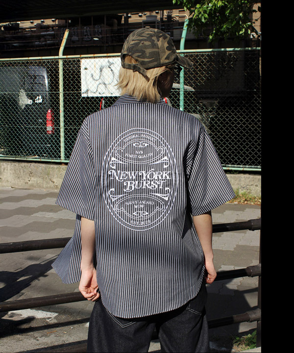 OVAL STRIPE S/S SHIRT