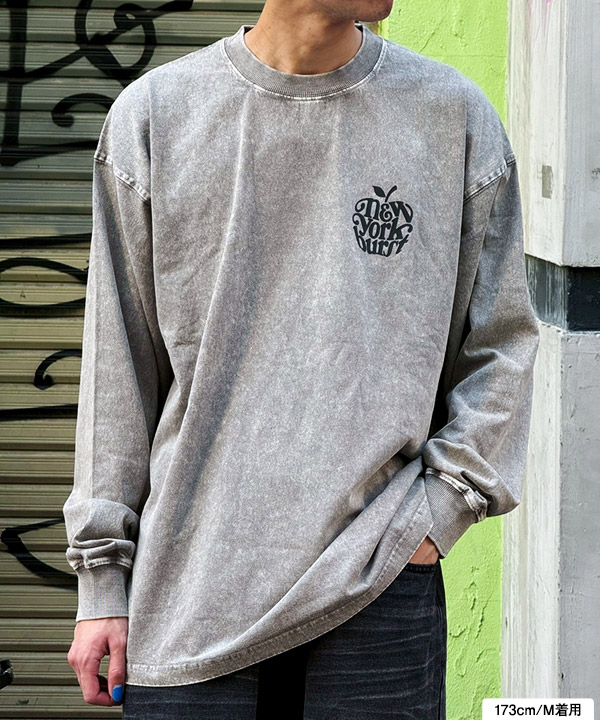 APPLE PIGMENT L/S T-SHIRT