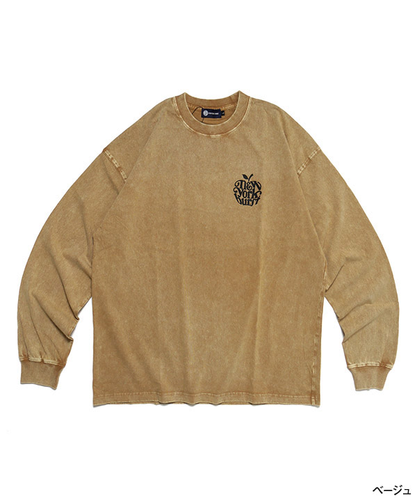 APPLE PIGMENT L/S T-SHIRT