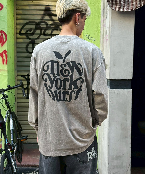 APPLE PIGMENT L/S T-SHIRT
