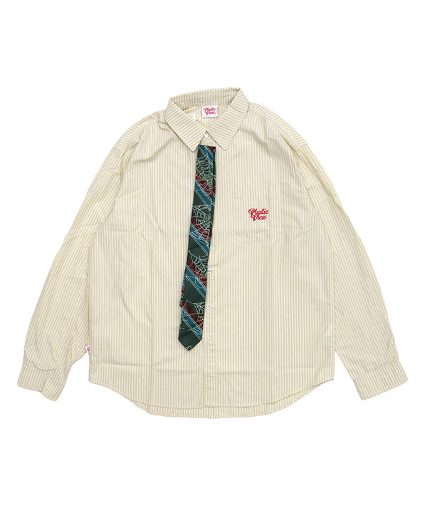 STRIPE LS SHIRT(アイボリー)