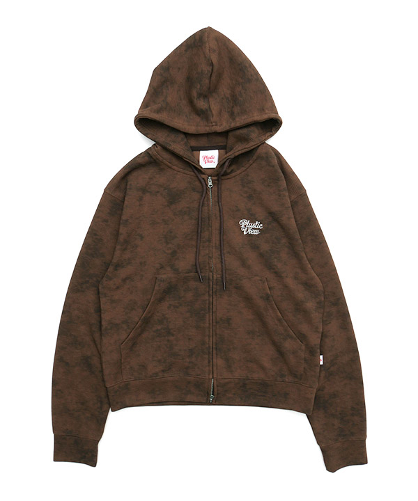 THERMAL ZIP HOOD(ブラウン)