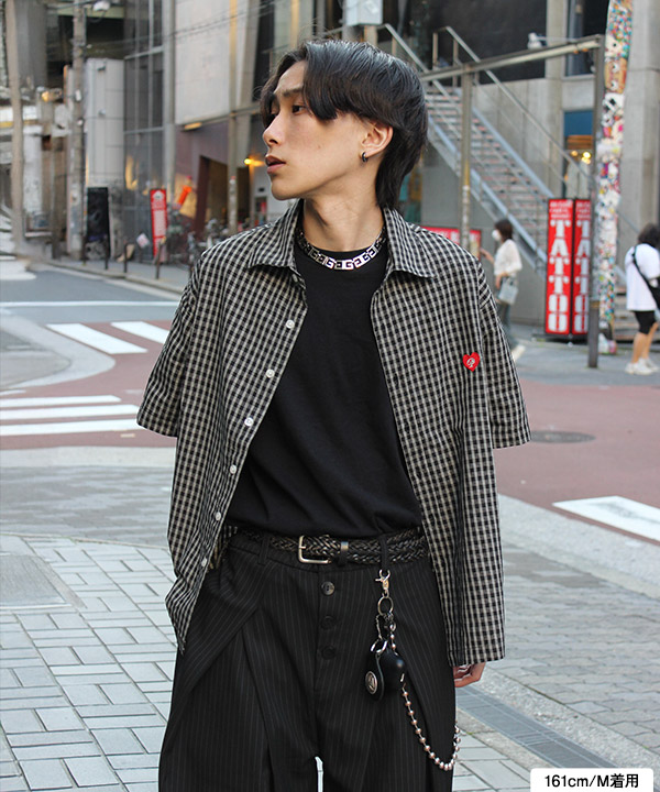CHECK S/S SHIRT