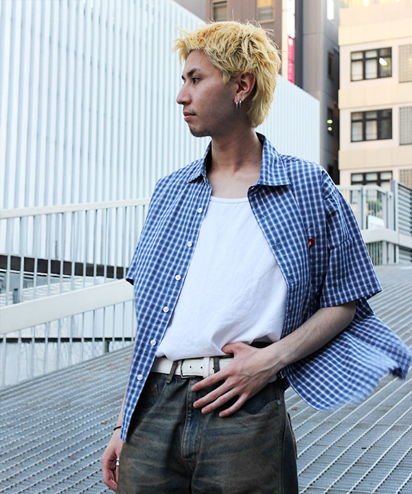 CHECK S/S SHIRT