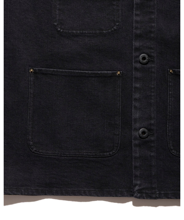 DENIM ENGINEER JACKET -ブラック-