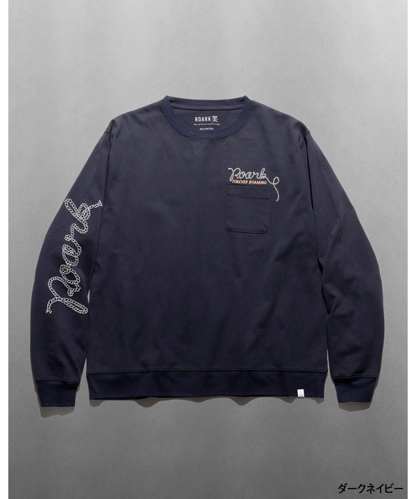 "ROAMING" 14oz H/W L/S TEE