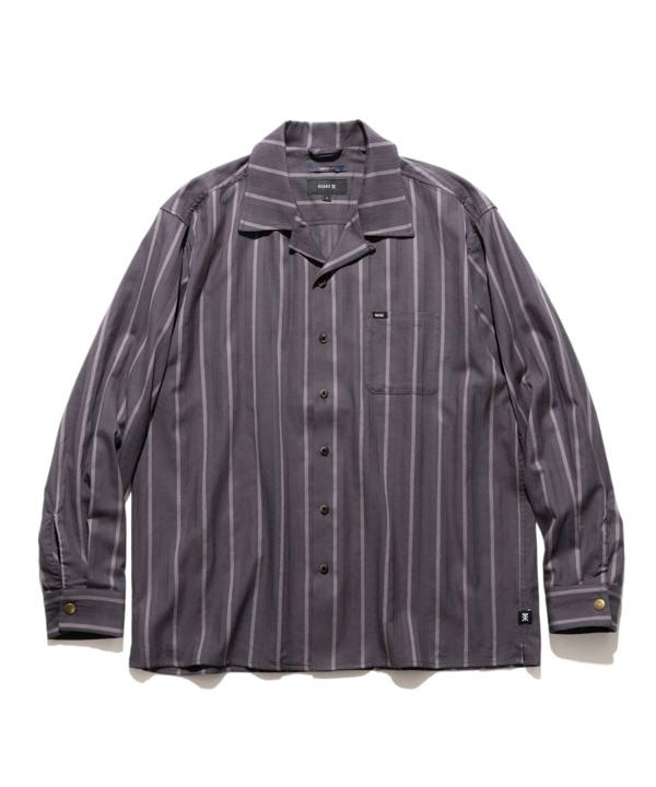LS Jacquard SHIRTS -ブラック-