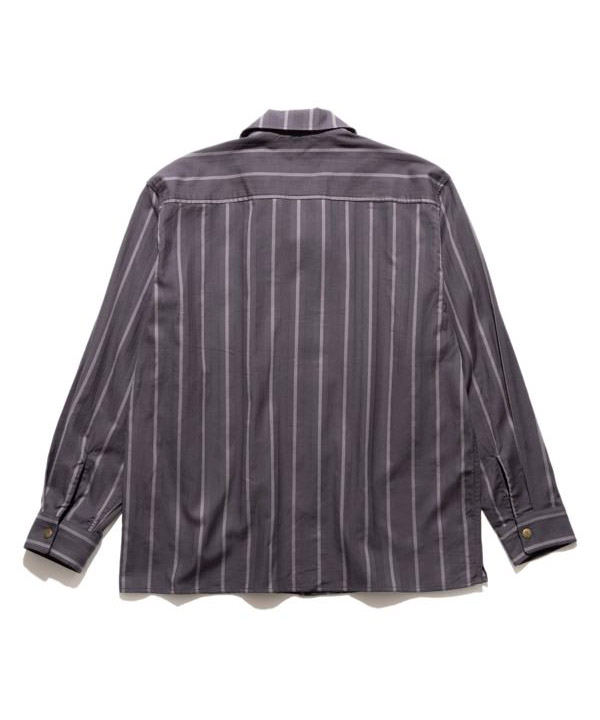 LS Jacquard SHIRTS -ブラック-