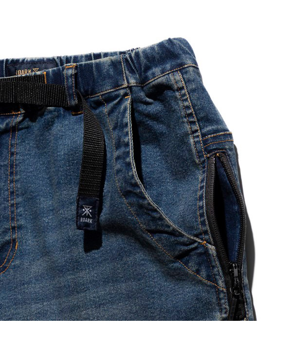 TRAVEL PANT DENIM RELAX -STONE WASH-