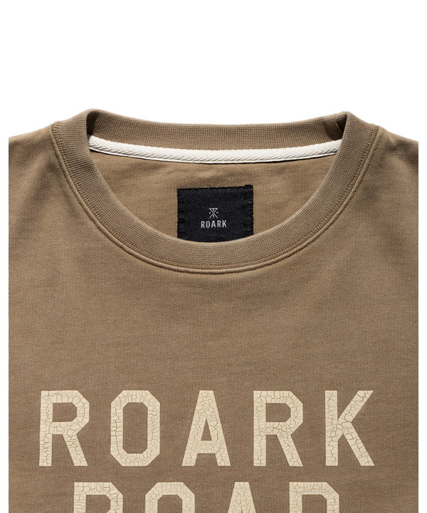 "Road Trip" Crew Sweat -Tobacco-