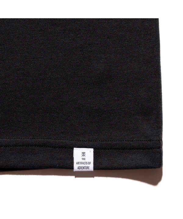 "WILD BY NATURE" DriRelease TEE -ブラック-
