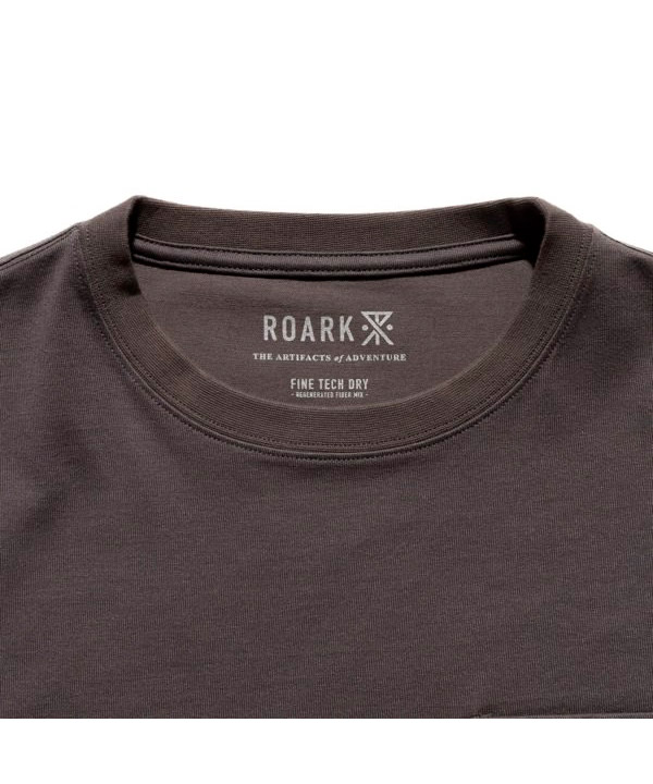 "LABEL POCKET" FINE TECH DRY TEE