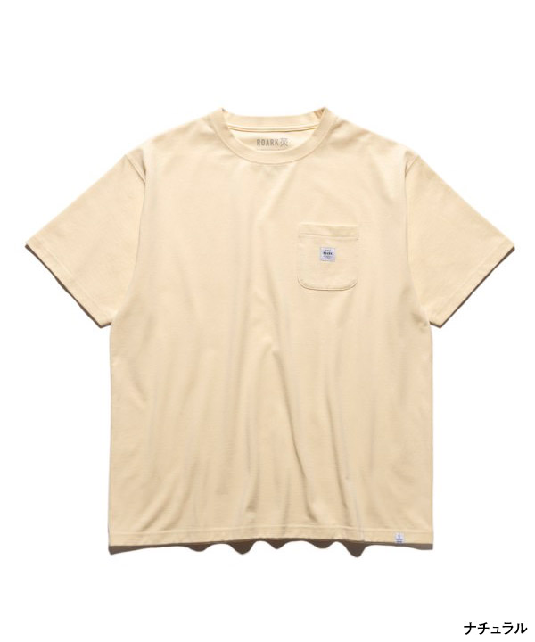 "LABEL POCKET" FINE TECH DRY TEE