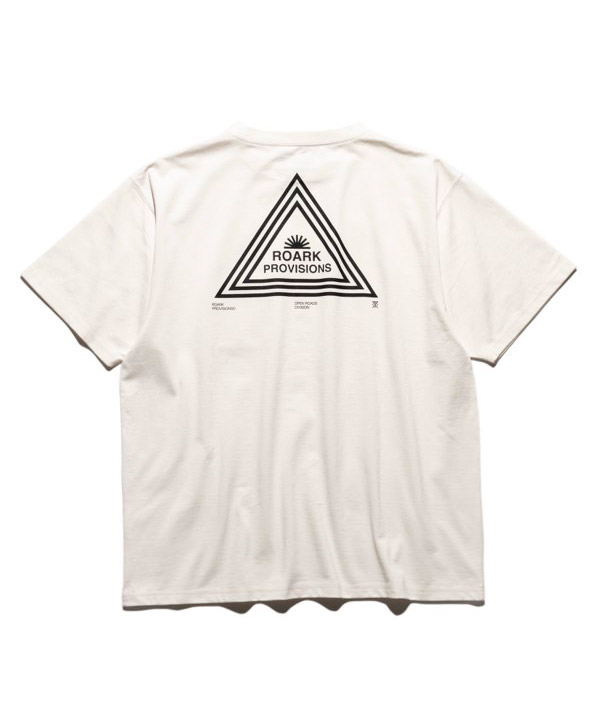 "PROVISIONS" FINE TECH DRY TEE -ホワイト-