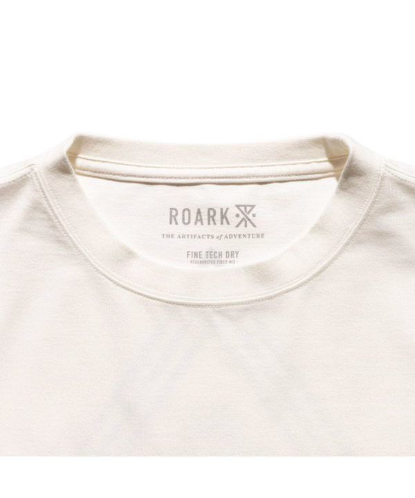 "PROVISIONS" FINE TECH DRY TEE -ホワイト-