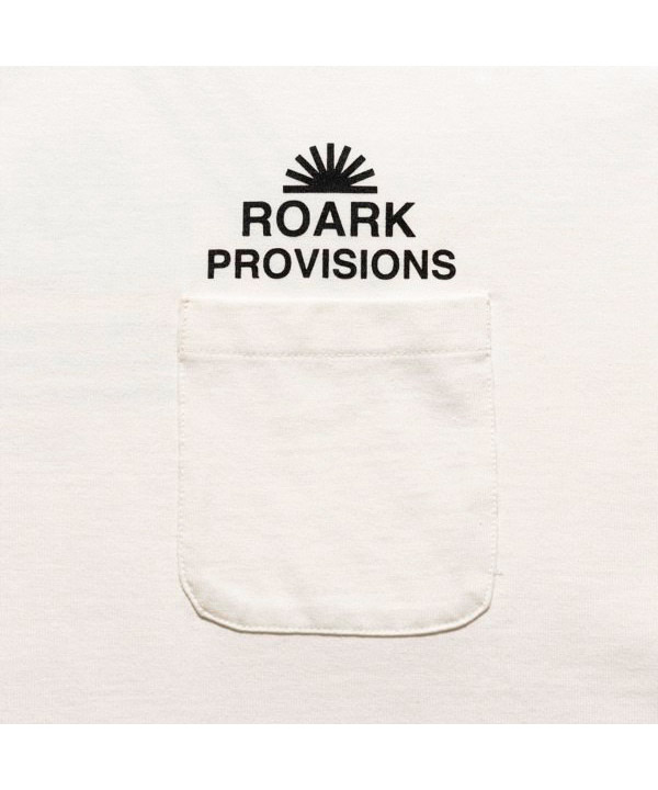 "PROVISIONS" FINE TECH DRY TEE -ホワイト-