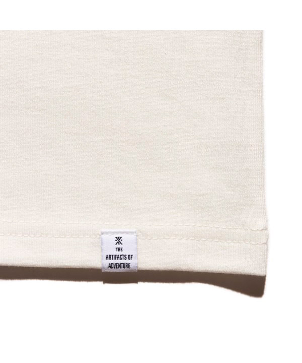 "PROVISIONS" FINE TECH DRY TEE -ホワイト-