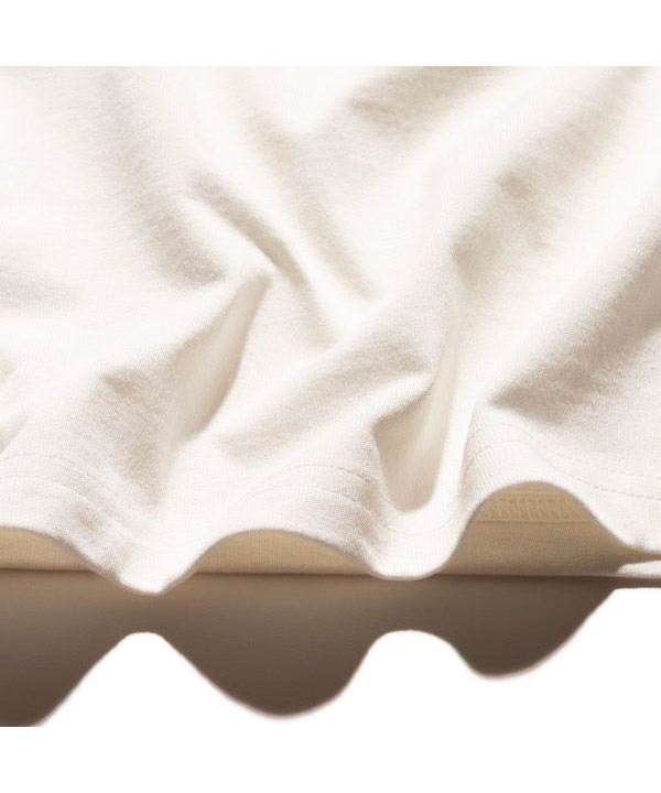 "PROVISIONS" FINE TECH DRY TEE -ホワイト-