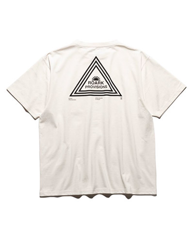 "PROVISIONS" FINE TECH DRY TEE -ホワイト-