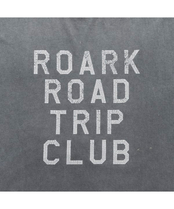 "ROAD TRIP" WELL WORN TEE -グレー-