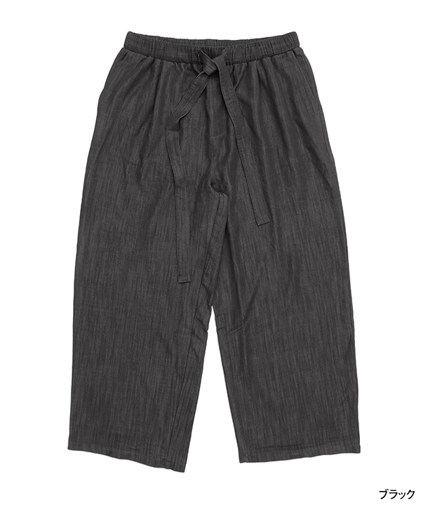 VISCOSE DENIM TUCK PT