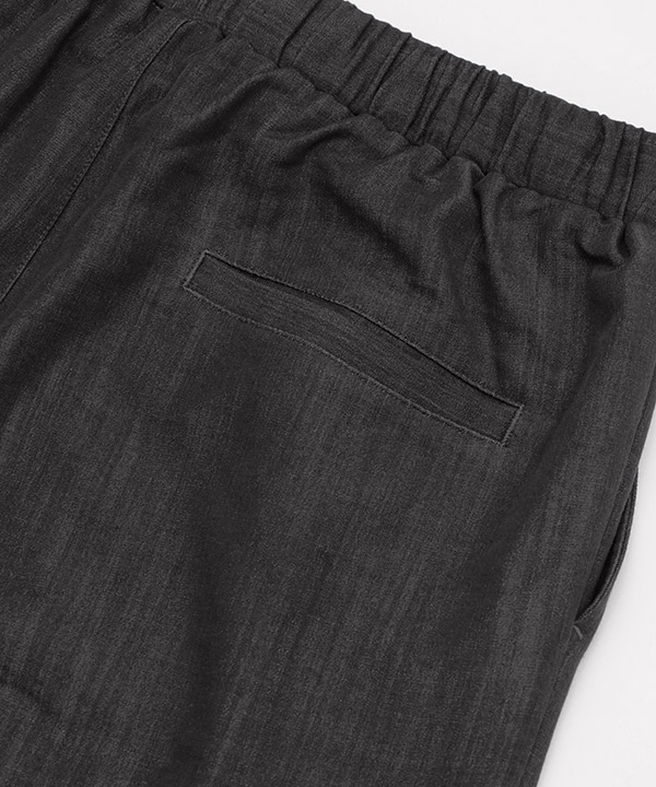 VISCOSE DENIM TUCK PT