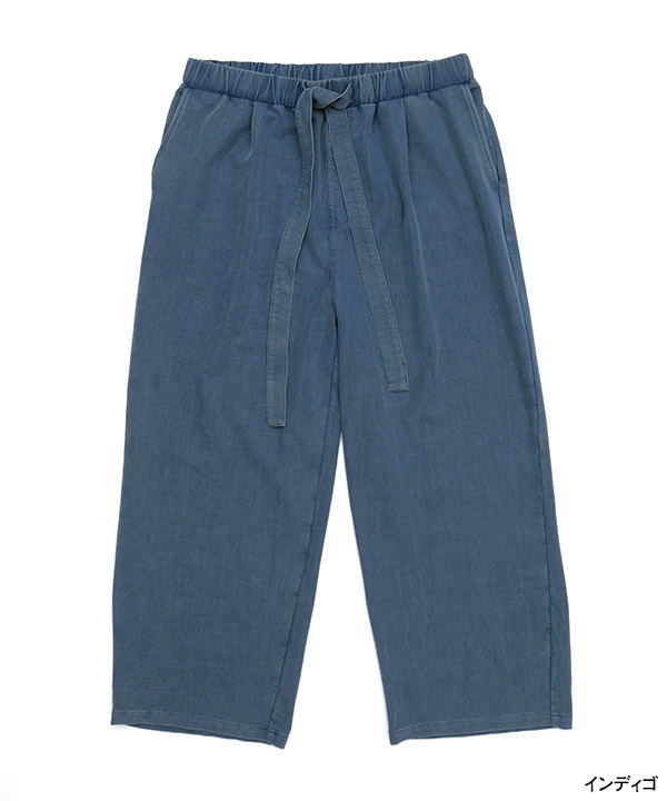 VISCOSE DENIM TUCK PT