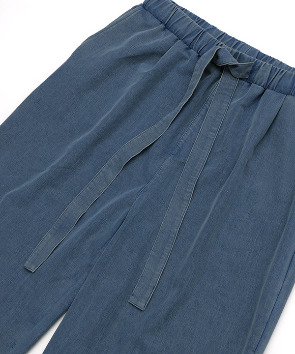 VISCOSE DENIM TUCK PT
