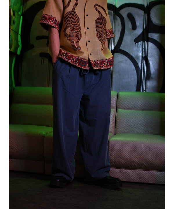 VISCOSE DENIM TUCK PT