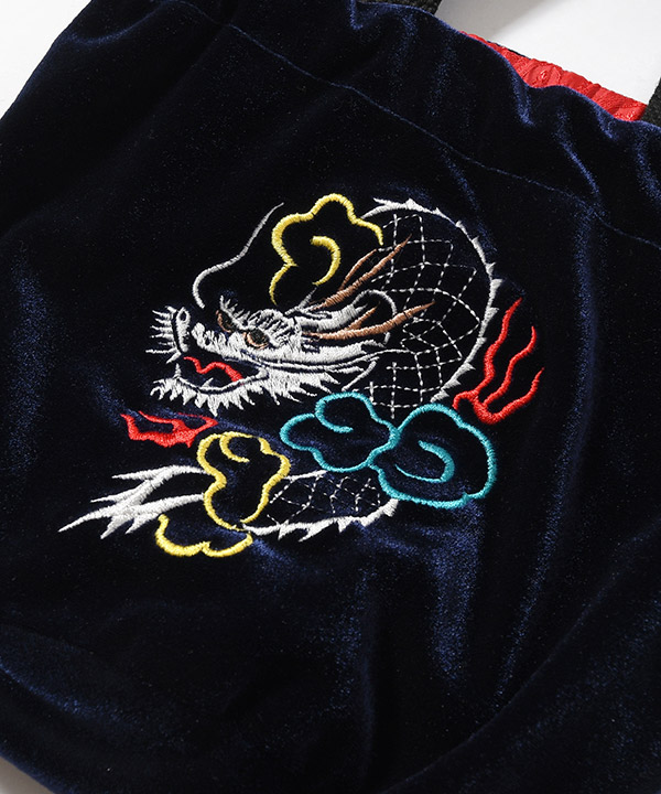 SOUVENIR KINCHAKU -ネイビー-