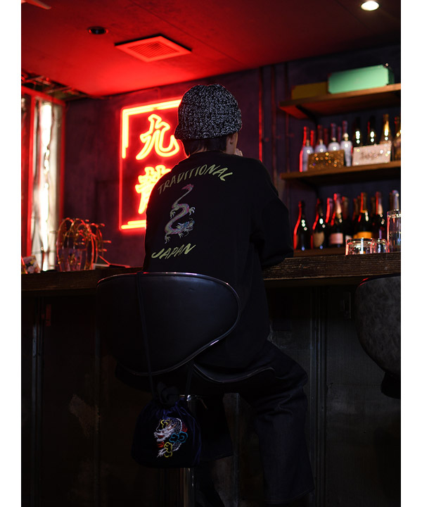 SOUVENIR KINCHAKU -ネイビー-