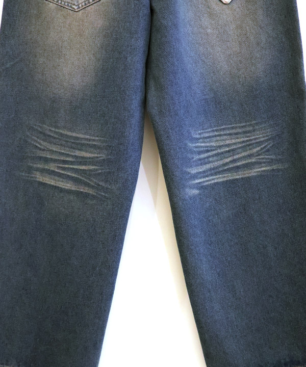 TJ PLAID DENIM PANTS