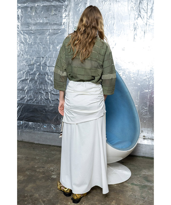 SQUARE LACE PULLOVER