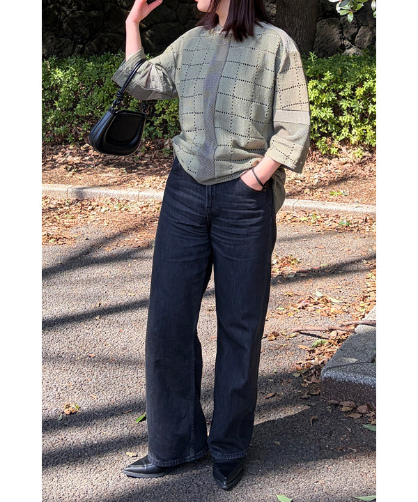 SQUARE LACE PULLOVER