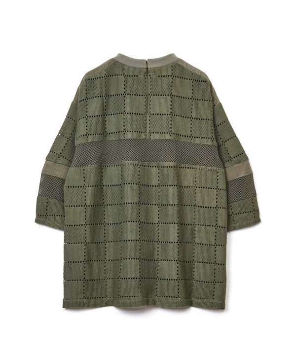 SQUARE LACE PULLOVER