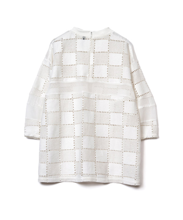 SQUARE LACE PULLOVER