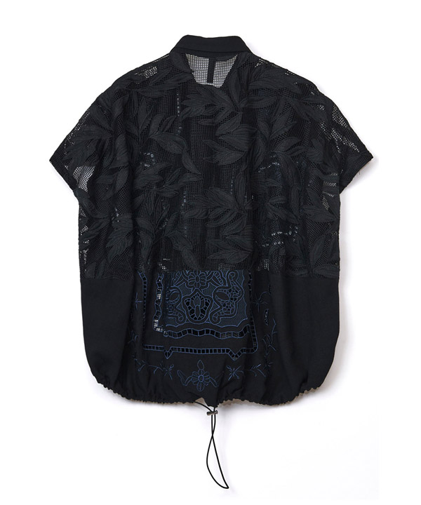 CUTWORK EMBROIDERED SHIRT