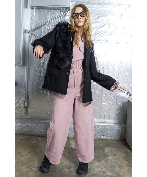 COCOON SILHOUETTE DENIM PANTS