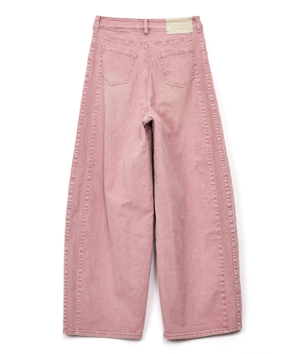 COCOON SILHOUETTE DENIM PANTS