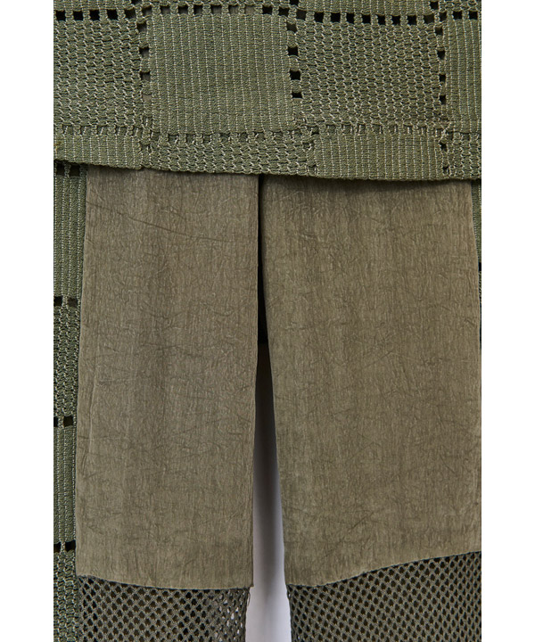 SQUARE LACE PANTS SET