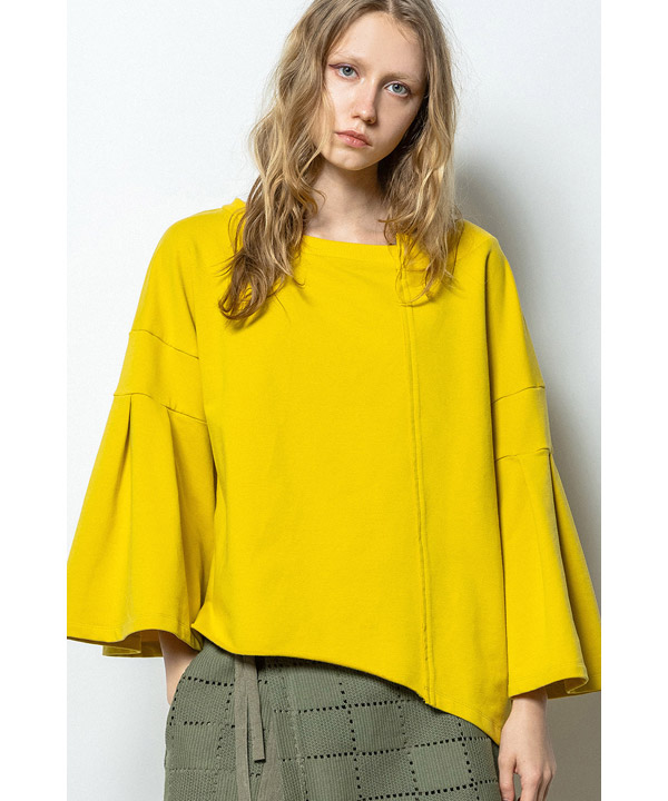 OFF SHOULDER SWEAT PULLOVER