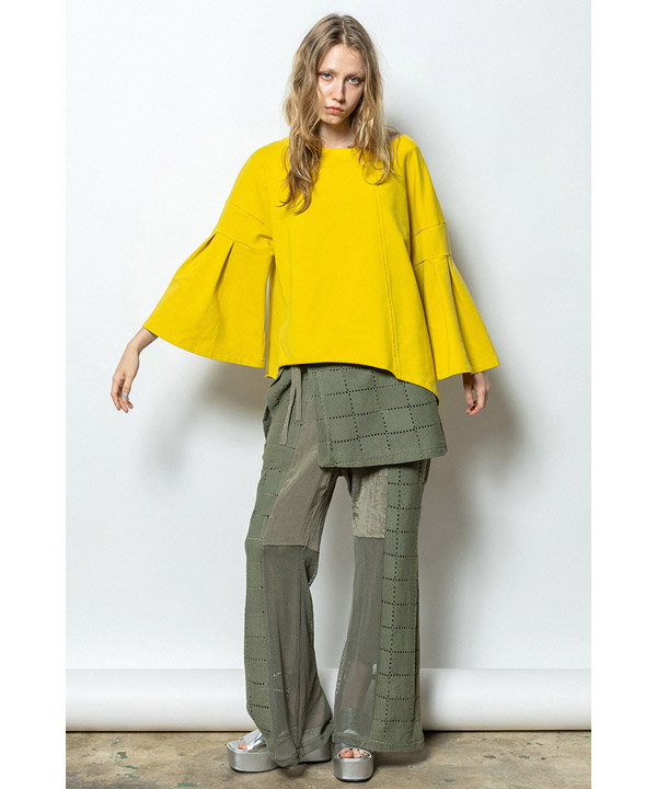 OFF SHOULDER SWEAT PULLOVER