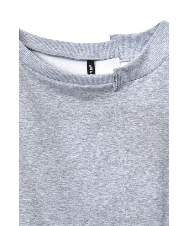 OFF SHOULDER SWEAT PULLOVER