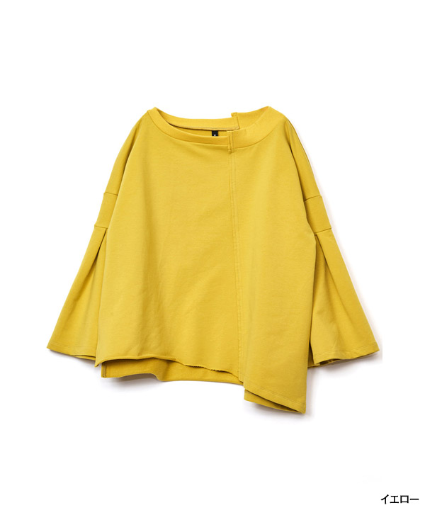 OFF SHOULDER SWEAT PULLOVER