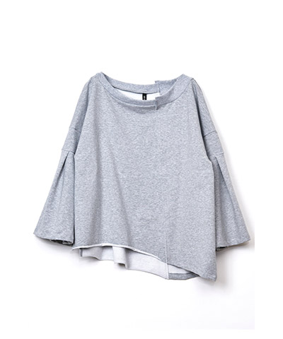 OFF SHOULDER SWEAT PULLOVER
